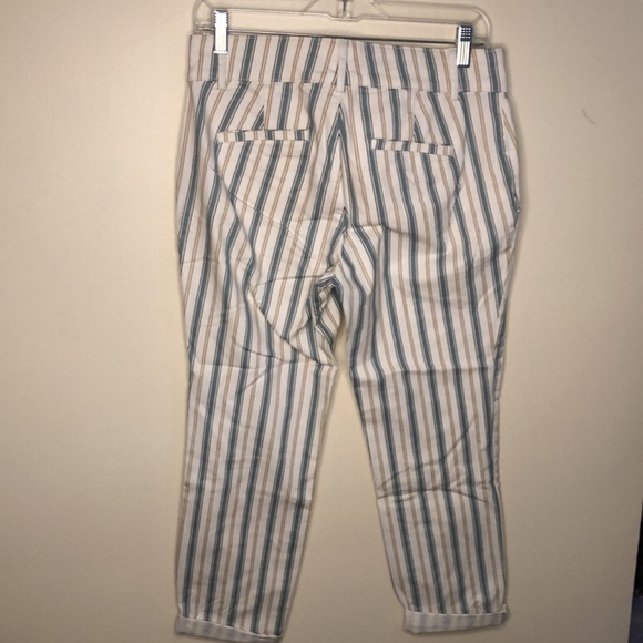 EUC Loft striped chinos - Picture 3 of 3